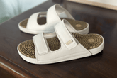 Shizuka Reflexology Sandals White